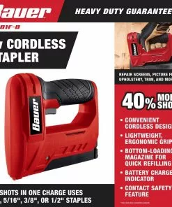 BAUER 4v Cordless Stapler 11 BAUER 4v Cordless Stapler -Electrical Tools Shop 57241 W2SS