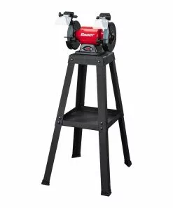 BAUER 6 in. Bench Grinder with LED Lights -Electrical Tools Shop 57286 W4