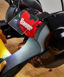 BAUER 8 in. Bench Grinder with LED Light -Electrical Tools Shop 57287 W12