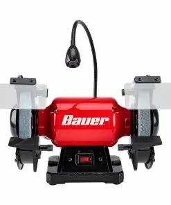 BAUER 8 in. Bench Grinder with LED Light -Electrical Tools Shop 57287 W6
