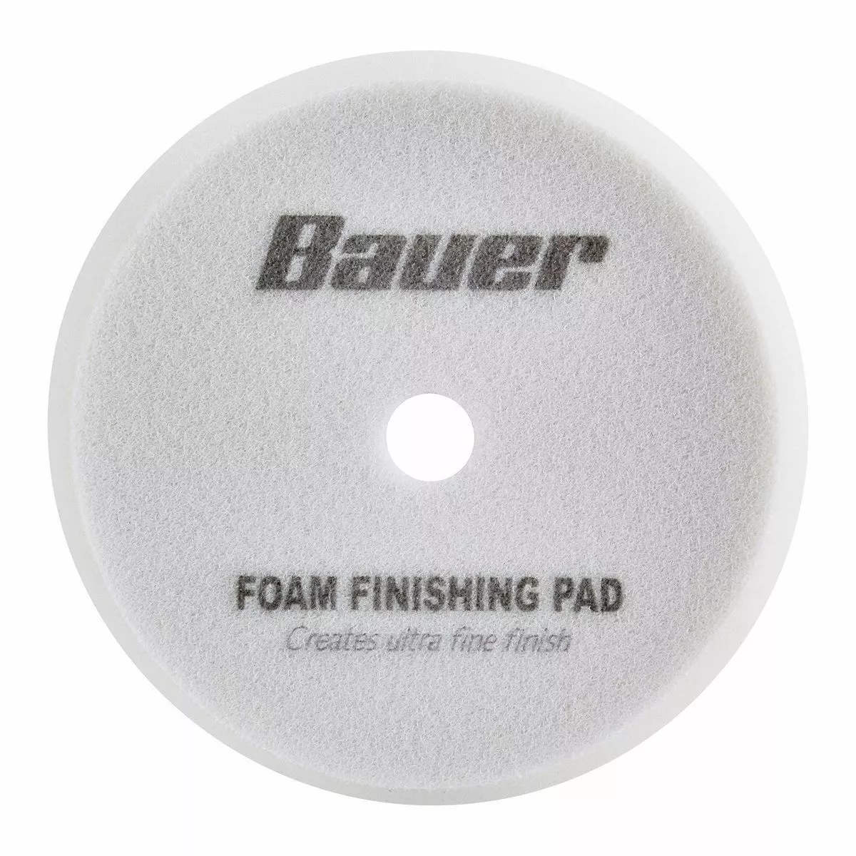BAUER 7 in. Ultra-Fine Foam Polishing Pad - White 2 BAUER 7 in. Ultra-Fine Foam Polishing Pad - White - Image 2