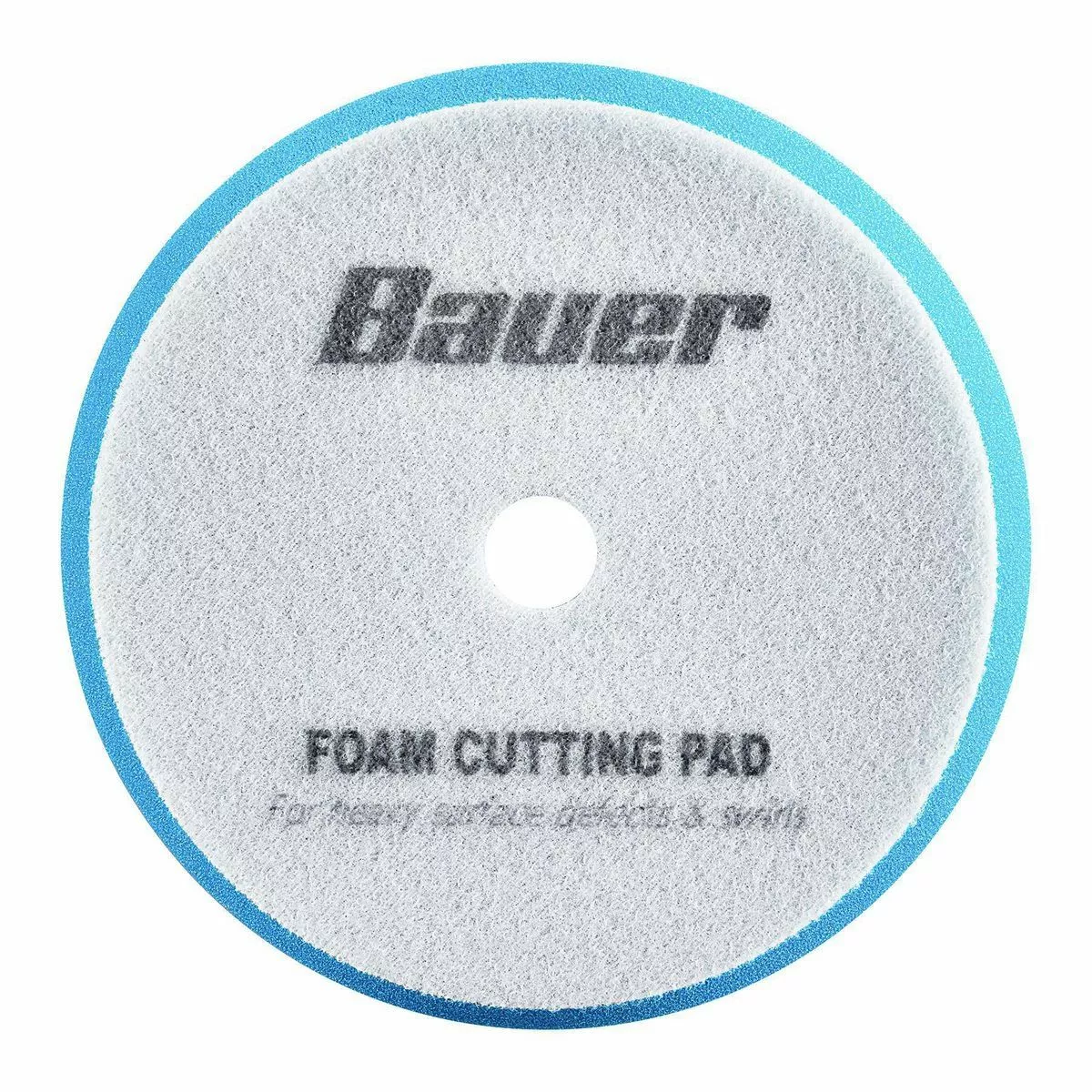 BAUER 7 in. Coarse Foam Polishing Pad - Blue 2 BAUER 7 in. Coarse Foam Polishing Pad - Blue - Image 2