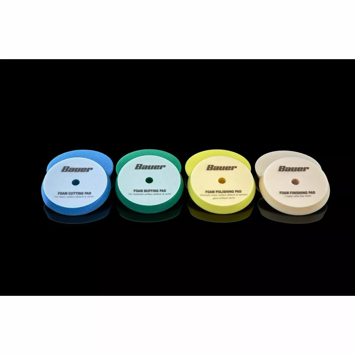 BAUER 7 in. Coarse Foam Polishing Pad - Blue 8 BAUER 7 in. Coarse Foam Polishing Pad - Blue - Image 8