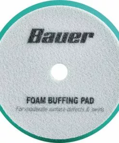 BAUER 7 in. Medium Foam Polishing Pad - Green