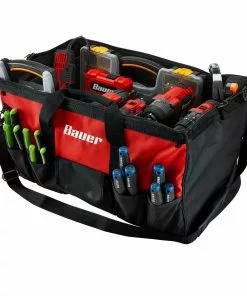 BAUER 24 in. Tool Bag with 16 Pockets -Electrical Tools Shop 57351 W7