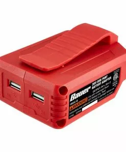 BAUER USB Power Source Battery Adapter - Tool Only 9 BAUER USB Power Source Battery Adapter - Tool Only -Electrical Tools Shop 57352 W4