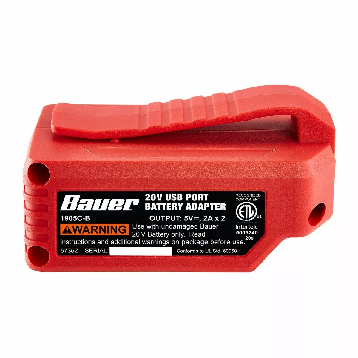 BAUER USB Power Source Battery Adapter - Tool Only 5 BAUER USB Power Source Battery Adapter - Tool Only - Image 5