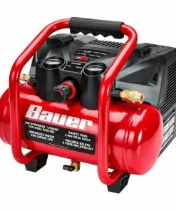 BAUER 1.6 Gallon 135 PSI 20V Brushless Cordless Air Compressor - Tool Only -Electrical Tools Shop 57394 W4