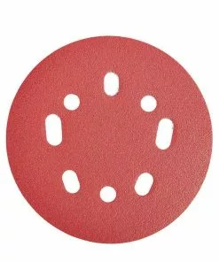 BAUER 5 in. 100 Grit Hook and Loop Universal Pattern Sanding Discs, 15 Pk.