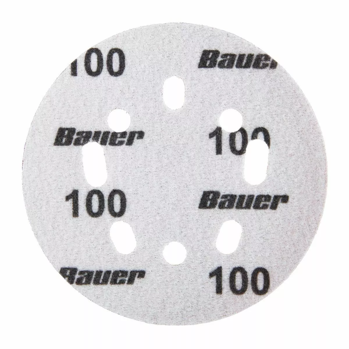 BAUER 5 in. 100 Grit Hook and Loop Universal Pattern Sanding Discs, 15 Pk. 3 BAUER 5 in. 100 Grit Hook and Loop Universal Pattern Sanding Discs, 15 Pk. - Image 3