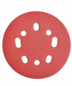 BAUER 5 in. 120 Grit Hook and Loop Universal Pattern Sanding Discs, 15 Pk.
