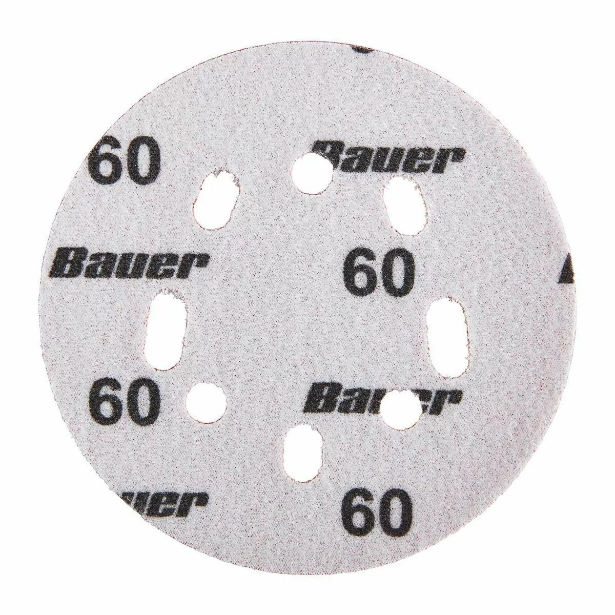 BAUER 5 in. 60 Grit Hook and Loop Universal Pattern Sanding Discs, 15 Pk. 3 BAUER 5 in. 60 Grit Hook and Loop Universal Pattern Sanding Discs, 15 Pk. - Image 3