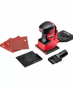 BAUER 20V Cordless 1/4 Sheet Sander with Dust Bag - Tool Only -Electrical Tools Shop 57471 W4