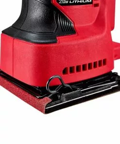 BAUER 20V Cordless 1/4 Sheet Sander with Dust Bag - Tool Only -Electrical Tools Shop 57471 W9