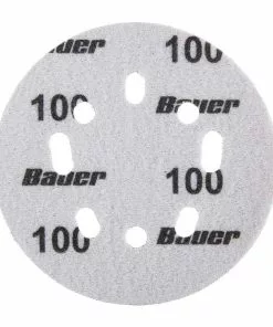 BAUER 5 in. 100 Grit Hook and Loop Universal Pattern Sanding Discs, 5 Pk. -Electrical Tools Shop 57481 W4