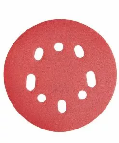 BAUER 5 in. 150 Grit Hook and Loop Universal Pattern Sanding Discs, 15 Pk.
