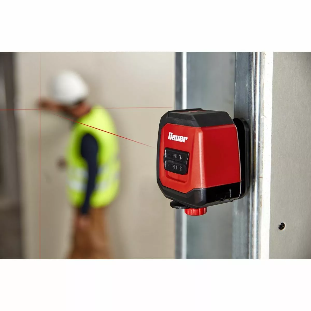BAUER 40 ft. Self-Leveling Cross Line Laser Level 11 BAUER 40 ft. Self-Leveling Cross Line Laser Level - Image 11