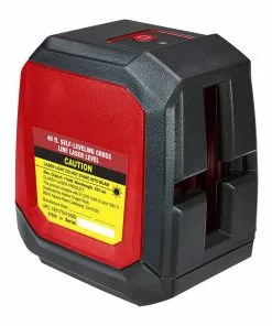 BAUER 40 ft. Self-Leveling Cross Line Laser Level 20 BAUER 40 ft. Self-Leveling Cross Line Laser Level -Electrical Tools Shop 57529 W8