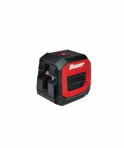 BAUER 30 ft. Self-Leveling Cross Line Laser Level