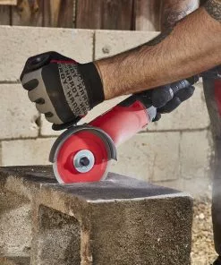 BAUER 4-1/2 in. Turbo Rim Wet or Dry Cut Diamond Saw Blade -Electrical Tools Shop 57534 W5