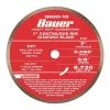 BAUER 7 in. Continuous Rim Wet Cut Diamond Saw Blade
