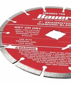 BAUER 7 in. All-Cut Combo Diamond Blade -Electrical Tools Shop 57551 W4