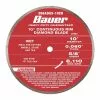 BAUER 10 in. Continuous Rim Wet Cut Diamond Saw Blade