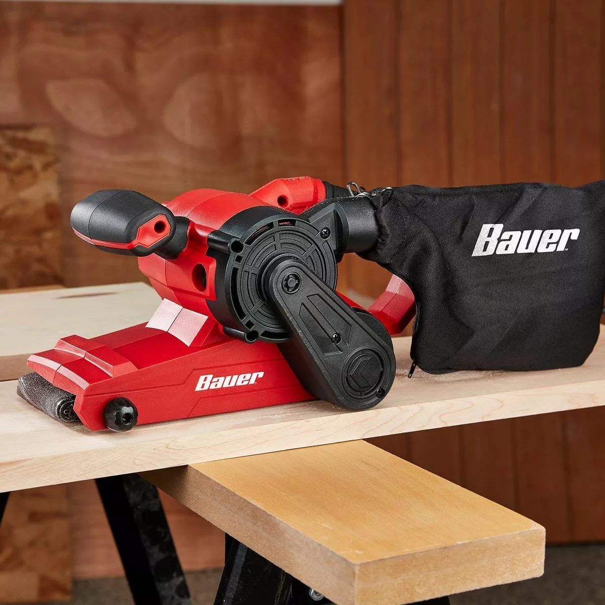 BAUER 8 Amp 3 in. x 21 in. Variable Speed Belt Sander 9 BAUER 8 Amp 3 in. x 21 in. Variable Speed Belt Sander - Image 9