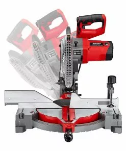 BAUER 12 in. Single-Bevel Compound Miter Saw -Electrical Tools Shop 57608 W4