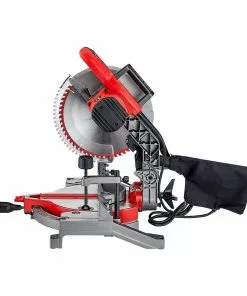 BAUER 12 in. Single-Bevel Compound Miter Saw -Electrical Tools Shop 57608 W6