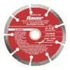 BAUER 4-1/2 in. Segmented Rim Wet or Dry Cut Diamond Saw Blade