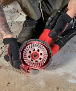 BAUER 4-1/2 in. Diamond Turbo Cup Wheel -Electrical Tools Shop 57624 W8