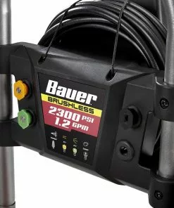 BAUER 2300 PSI 1.2 GPM Brushless Max Performance Electric Pressure Washer -Electrical Tools Shop 57656 W5