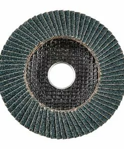 BAUER 4-1/2 in. x 7/8 in. 40-Grit Type 27 Flap Disc with Fiberglass Backing and Zirconia Grain -Electrical Tools Shop 57764 W4