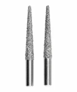 BAUER Carbide Rasp Set with 1/4 in. Shank, 2 Pc.