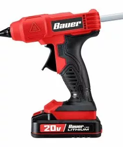 BAUER 20V Cordless Full Sized Glue Gun - Tool Only 12 BAUER 20V Cordless Full Sized Glue Gun - Tool Only -Electrical Tools Shop 57997 W4