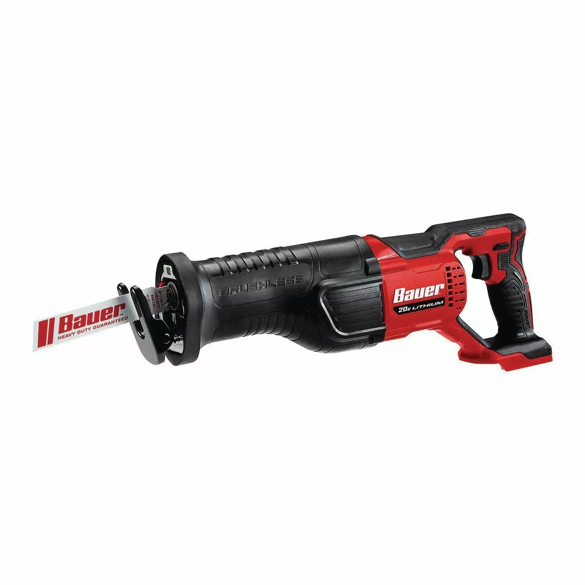 BAUER 20V Brushless Cordless Reciprocating Saw - Tool Only 2 BAUER 20V Brushless Cordless Reciprocating Saw - Tool Only - Image 2