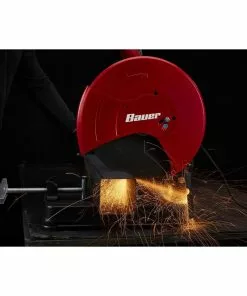 BAUER 15 Amp 3.8 HP 14 in. Abrasive Cut-Off Saw -Electrical Tools Shop 58091 W11