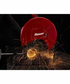 BAUER 15 Amp 3.8 HP 14 in. Abrasive Cut-Off Saw -Electrical Tools Shop 58091 W8