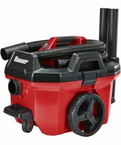 BAUER 20v Cordless 7 Gallon Wet/Dry Vacuum – Tool Only -Electrical Tools Shop 58774 W5