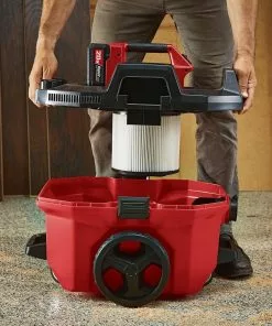 BAUER 20v Cordless 7 Gallon Wet/Dry Vacuum – Tool Only -Electrical Tools Shop 58774 W8