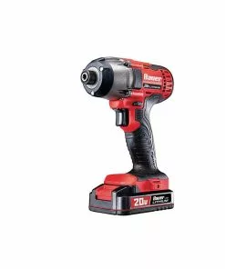 BAUER 20V Cordless 1/4 in. Hex Compact Impact Driver Kit with 1.5Ah Battery, Rapid Charger, and Bag
