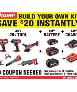 BAUER 20V Lithium-Ion Rapid Charger