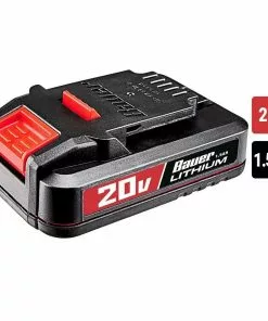 BAUER 20V Lithium-Ion 1.5 Ah Compact Battery -Electrical Tools Shop 63530 W3