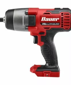 BAUER 20V Cordless 1/2 in. Impact Wrench - Tool Only 16 BAUER 20V Cordless 1/2 in. Impact Wrench - Tool Only -Electrical Tools Shop 63629 W3