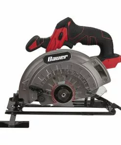 BAUER 20V Cordless 6-1/2 in. Circular Saw - Tool Only -Electrical Tools Shop 63634 W4