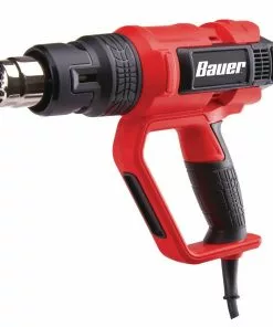 BAUER 1600 Watt 12 Amp 14 Temperature Dual Fan Speed Heat Gun