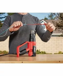 BAUER 1600 Watt 12 Amp 14 Temperature Dual Fan Speed Heat Gun -Electrical Tools Shop 64112 W4