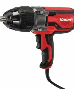 BAUER 8.5 Amp 1/2 in. Variable Speed Impact Wrench with Rocker Switch