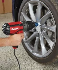 BAUER 8.5 Amp 1/2 in. Variable Speed Impact Wrench with Rocker Switch -Electrical Tools Shop 64120 W6